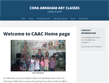 Tablet Screenshot of caac.lk